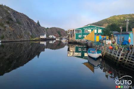 A fishing port in St. John's, Newfoundland