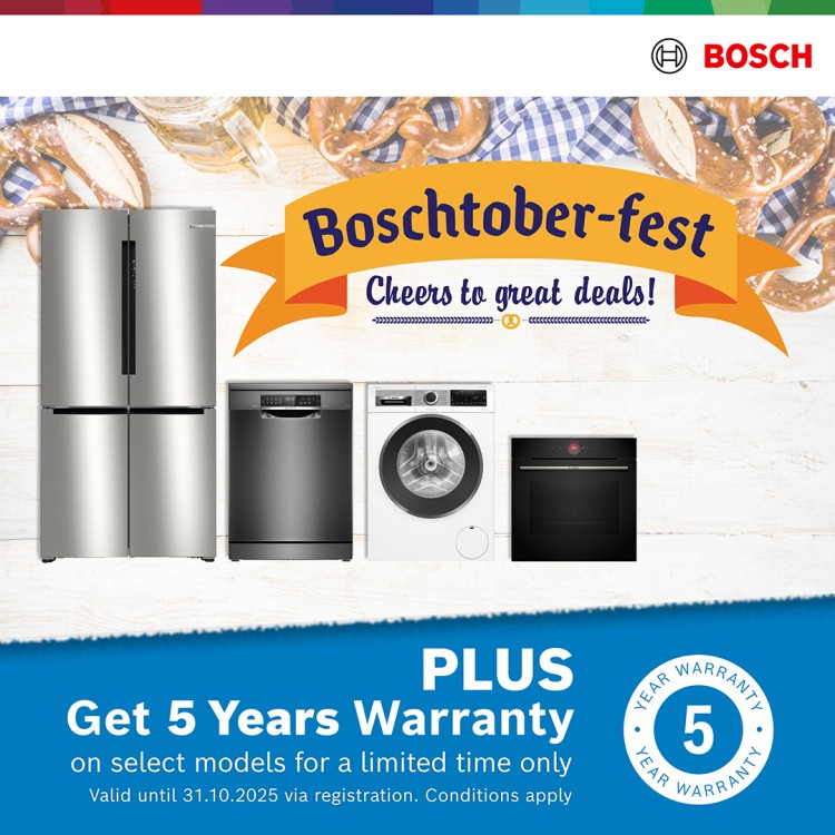 Bosch 5 Year Warranty