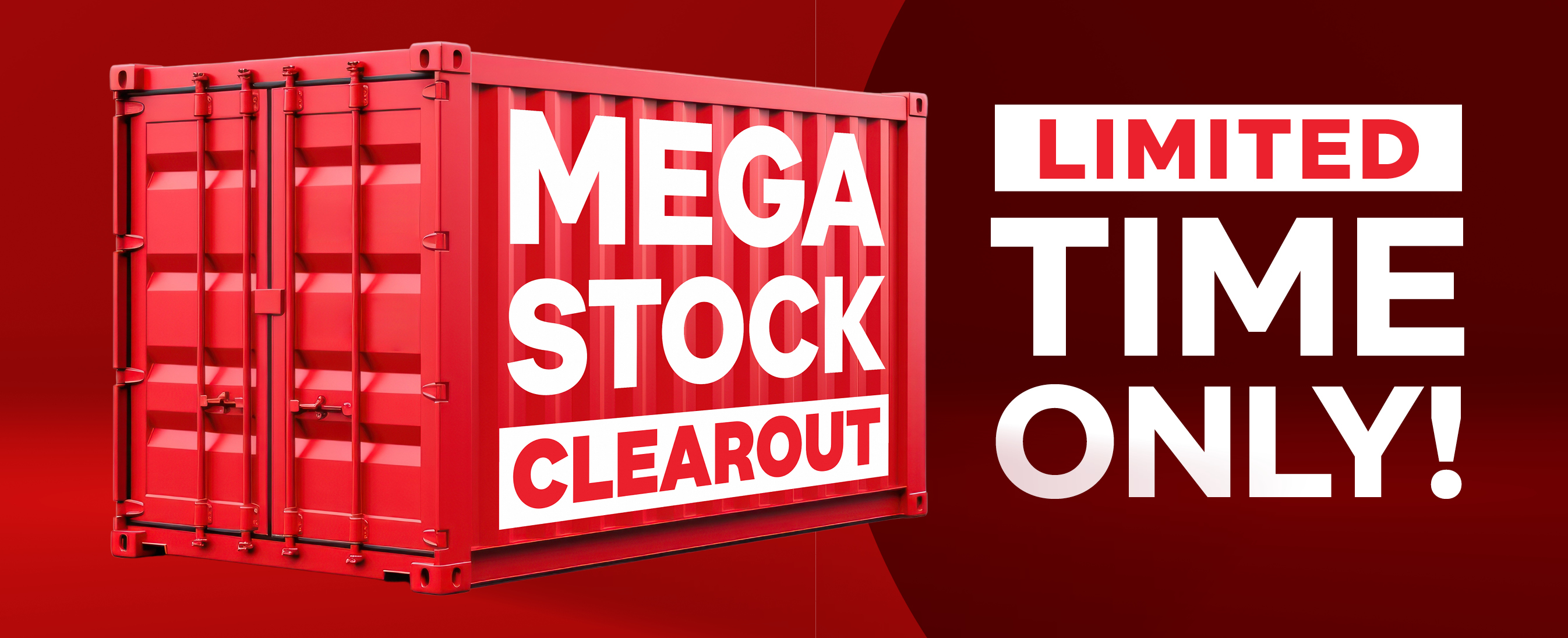 100% Home Labour Weekend Mega Stock Clearout