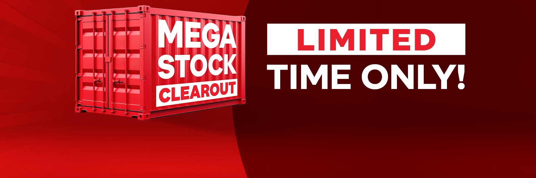 100% Home Labour Weekend Mega Stock Clearout