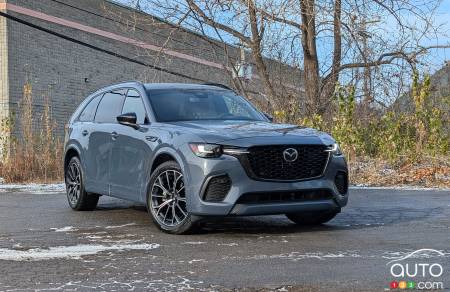 The Mazda CX-70 PHEV